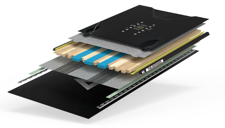 Snowboard CAPITA Super DOA 154 2026 przekroj_superdoa