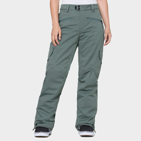 686 Aura Insulated Cargo (cypress green) snowboard pants