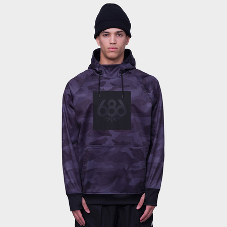 686 Bonded Fleece Pullover (black camo) snow hoody