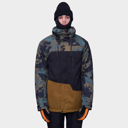 686 Geo Insulated Jacket (breen nebula colorblock)