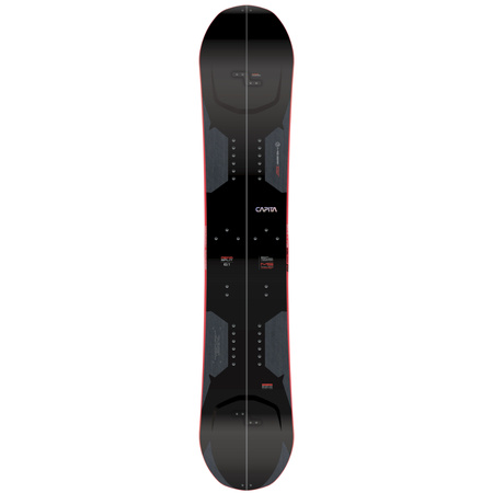 CAPITA Mega Split 161 2024 splitboard with climbing skins