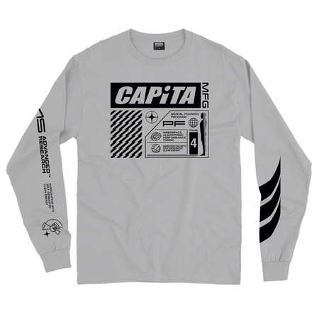 CAPITA Mental Long Sleeve Tee (ight grey)