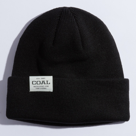 COAL The Uniform Low (black) beanie