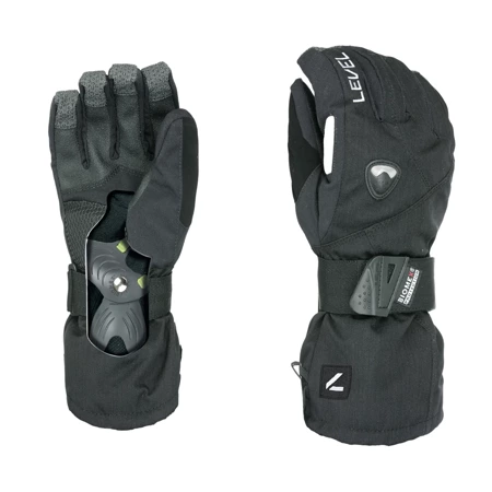 LEVEL FLY (black) snowboard gloves