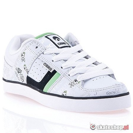 OSIRIS Libra WMN (becky bones/recycle/white/green) shoes