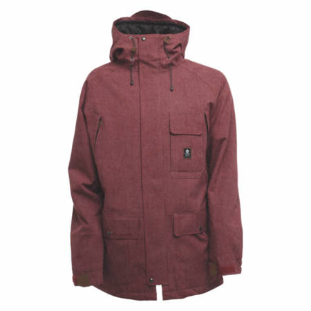 SESSIONS Supply (burgundy) snowboard jacket