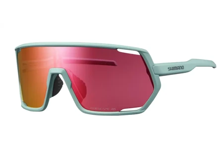 SHIMANO TCNM2 RIDESCAPE RD Light blue/Red cycling sunglasses