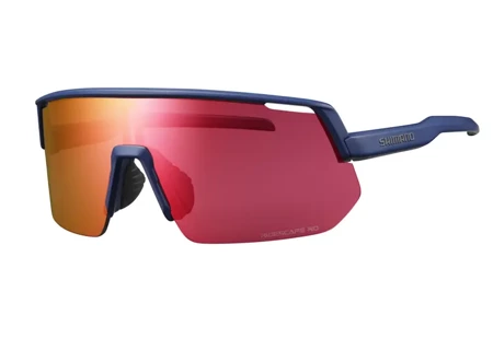 SHIMANO TECHNIUM L Navy/Red cycling sunglasses