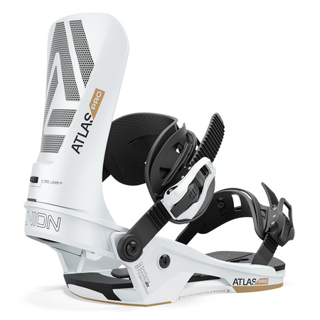 UNION Atlas Pro (metallic white) 2025 snowboard bindings