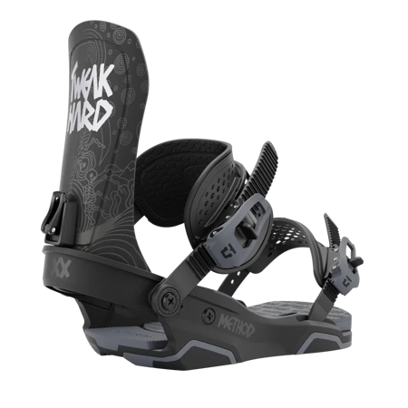 UNION x Method (black) 2025 snowboard bindings