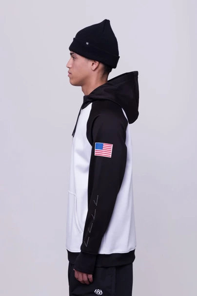 686 Bonded Fleece Pullover (nasa black) snow hoody