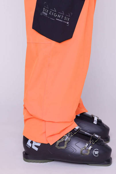 686 Exploration Bib (nasa orange black)