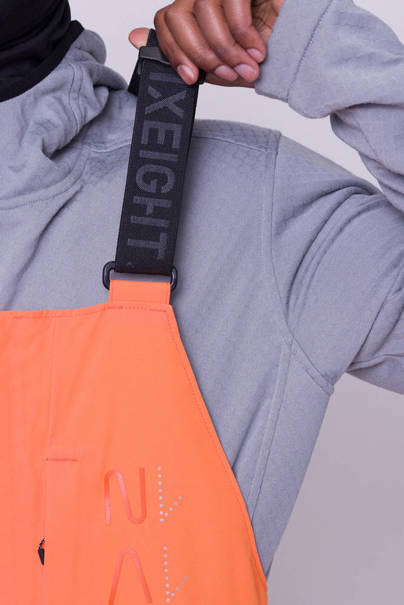 686 Exploration Bib (nasa orange black)