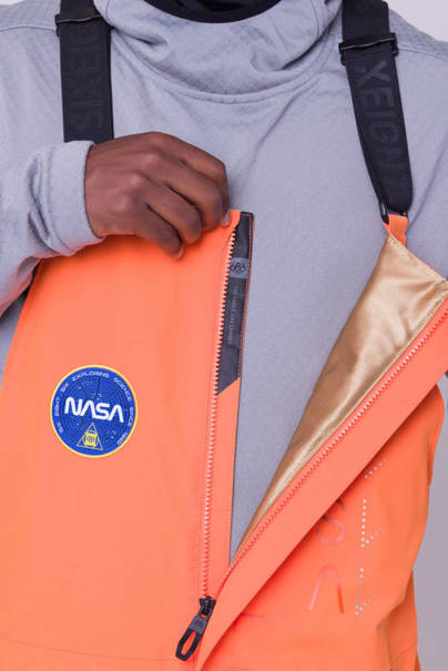 686 Exploration Bib (nasa orange black)