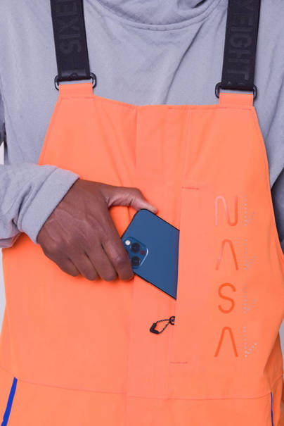 686 Exploration Bib (nasa orange black)