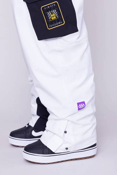 686 Exploration Bib (nasa white black)