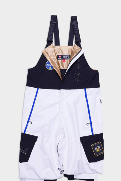 686 Exploration Bib (nasa white black)