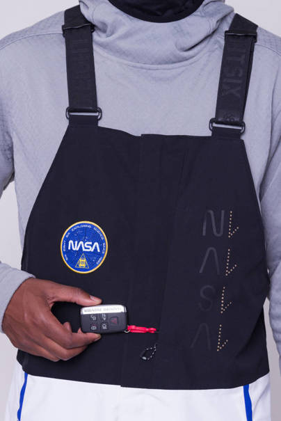 686 Exploration Bib (nasa white black)