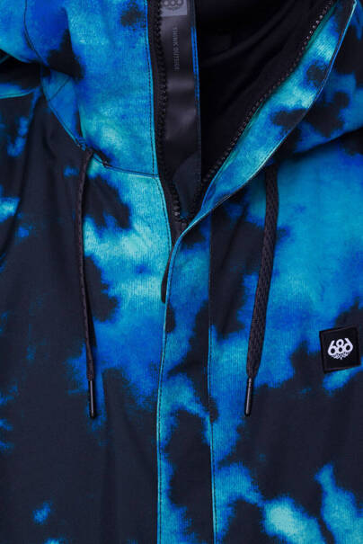 686 Foundation (blue slush nebula) snowboard jacket