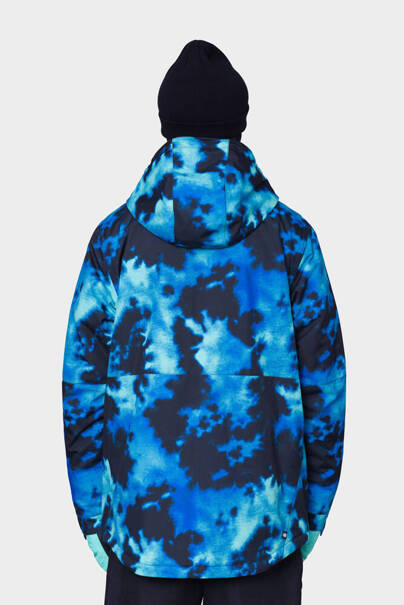 686 Foundation (blue slush nebula) snowboard jacket