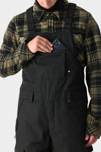 686 Hot Lap Insulated Bib (black)