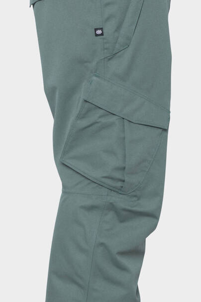 686 Infinity Insulated Cargo (cypress green) snowboard pants