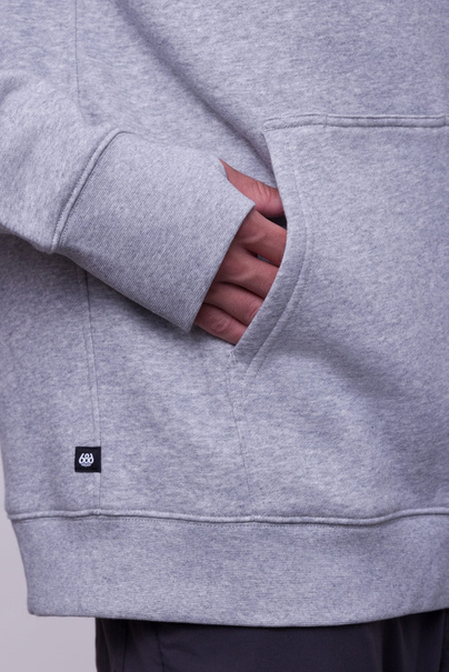 686 Knockout Pullover (heather grey) hoodie