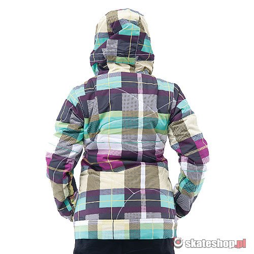 686 Mannual Court Polyquilt W (sherbert plaid) snowboard jacket