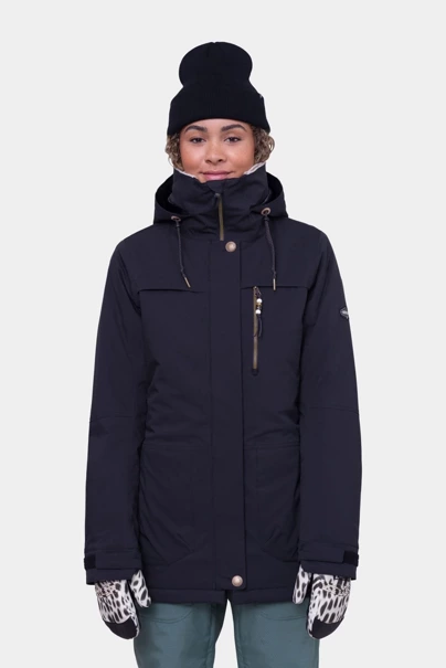 686 Spirit Insulated Jacket (black geo jacquard)