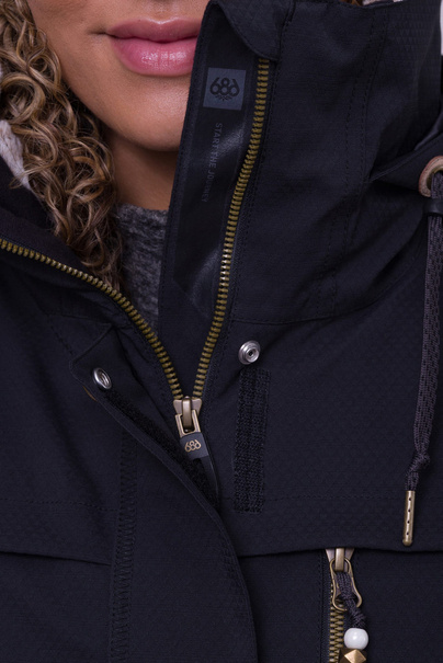 686 Spirit Insulated Jacket (black geo jacquard)