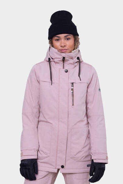 686 Spirit Insulated Jacket (dusty mauve jacquard)