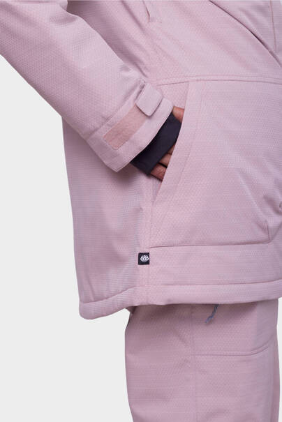 686 Spirit Insulated Jacket (dusty mauve jacquard)