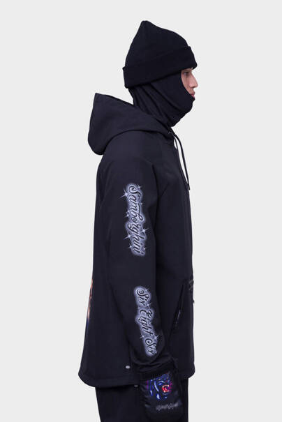 686 Wateproof Hoody (samborighini black) snow pullover