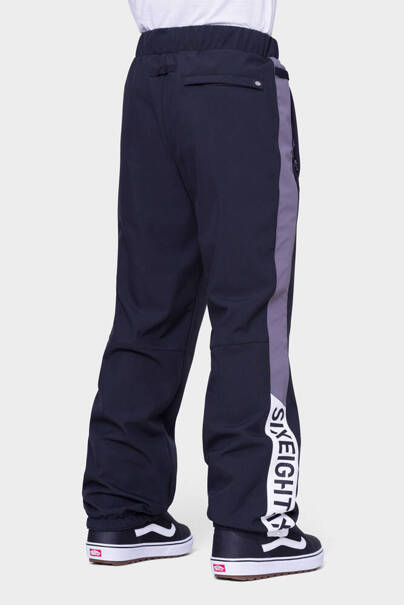 686 Waterproof Track Pant (black colorblock) snowboard pants