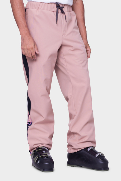 686 Waterproof Track Pant (dusty mauve) snowboard pants