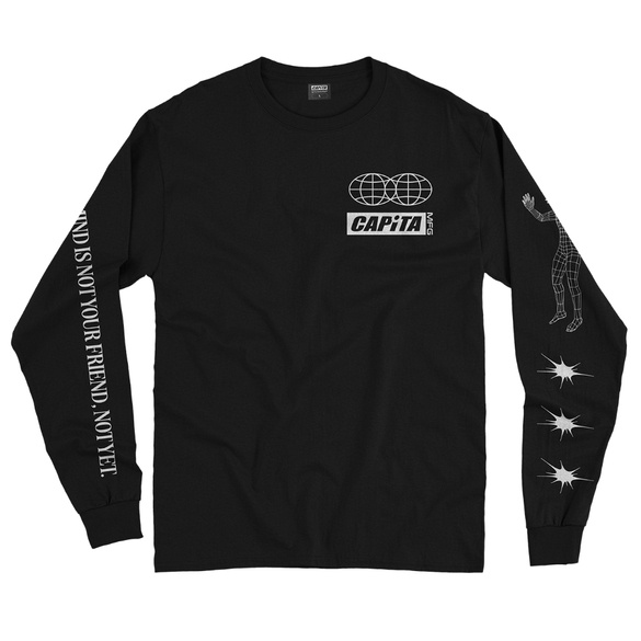 CAPITA Friend Long Sleeve Tee (black)