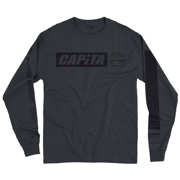 CAPITA Mothership (charcoal) long sleeve