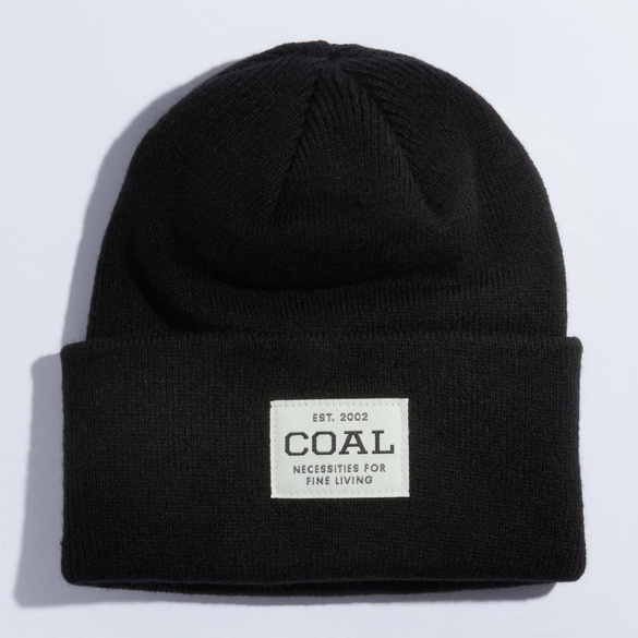 COAL The Uniform Kids (solid black) beanie