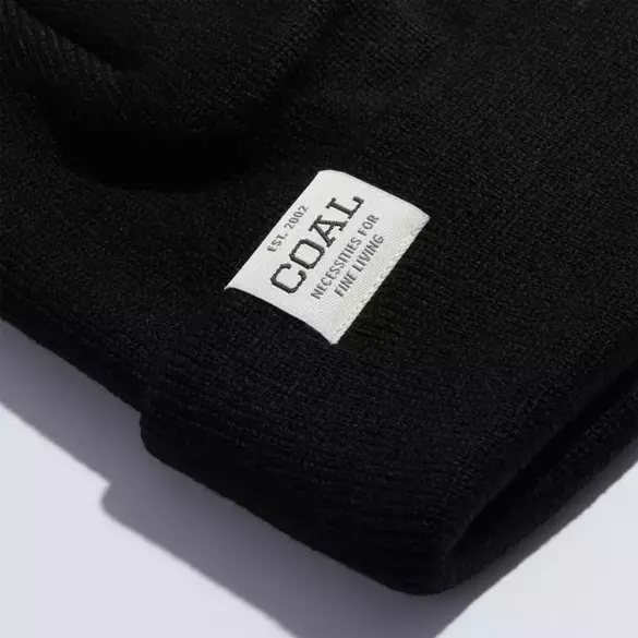 COAL The Uniform Low (black) beanie