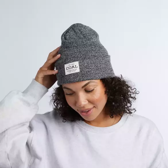 COAL The Uniform (navy pink marl) beanie