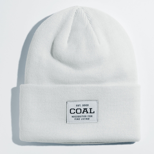 COAL The Uniform (white) beanie