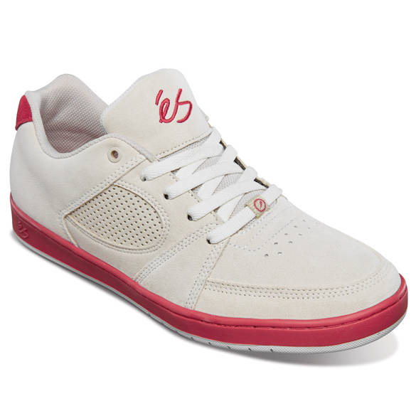 ES Accel Slim Wade Desarmo (white/white red) shoes