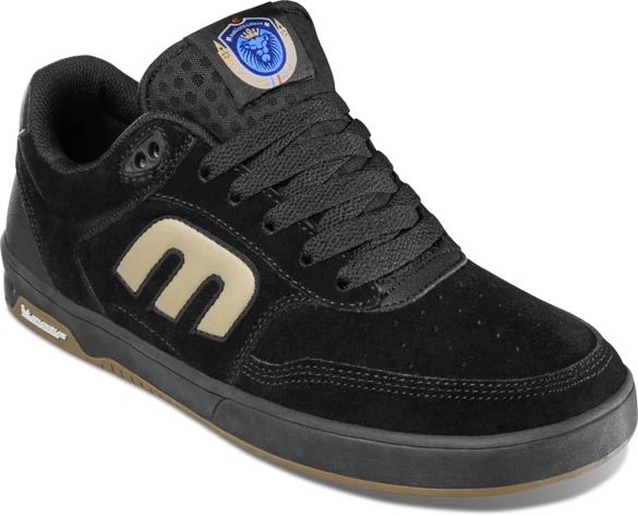 ETNIES Aurelien Michelin black gold skate shoes Skateboard Skate Shoes Mens skate shoes WAWA Sport The Home of Bikes Snowboards Skateboards