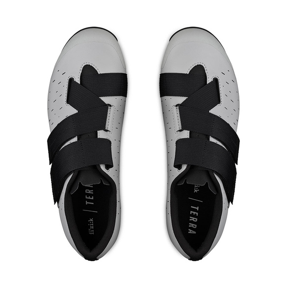 FIZIK TERRA POWERSTRAP X4 Cycling shoes (light grey/black)