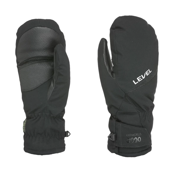 LEVEL Alpine Mitt (black) snowboard gloves