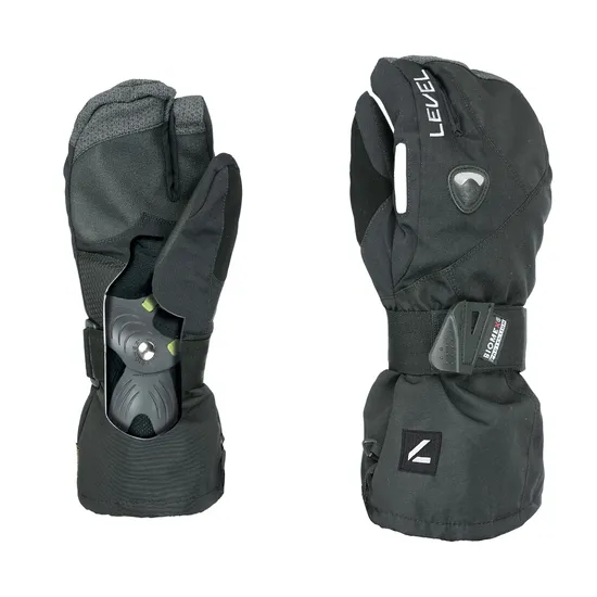 LEVEL FLY Trigger  (black) snowboard gloves