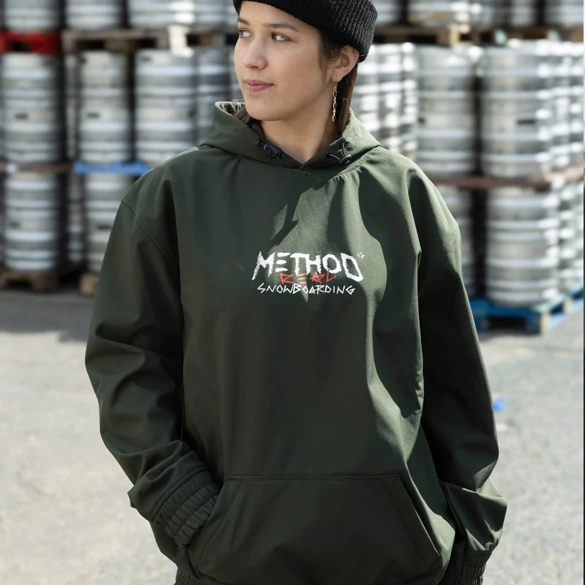 METHOD MAG Tech Riding Hoodie (dark green)