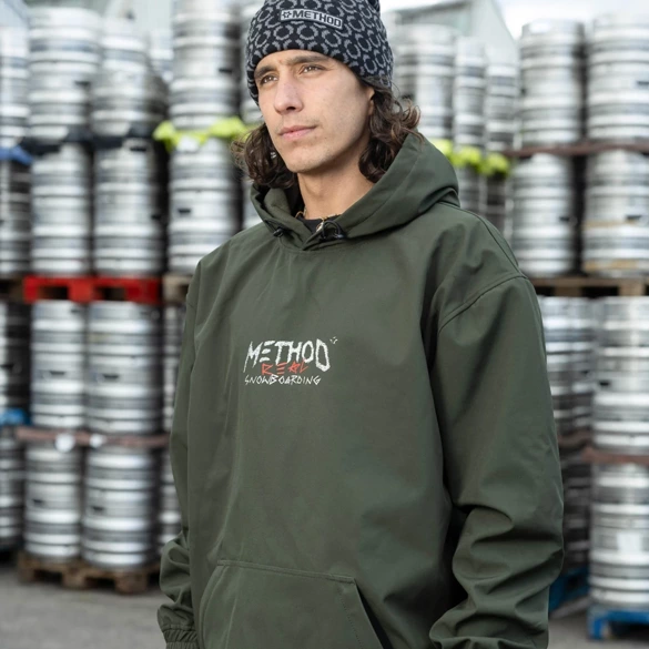 METHOD MAG Tech Riding Hoodie (dark green)