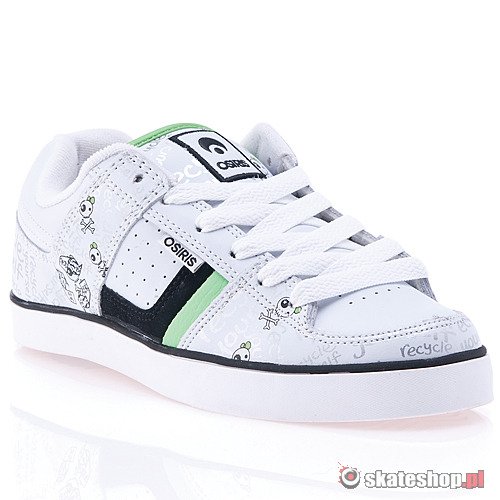 OSIRIS Libra WMN (becky bones/recycle/white/green) shoes