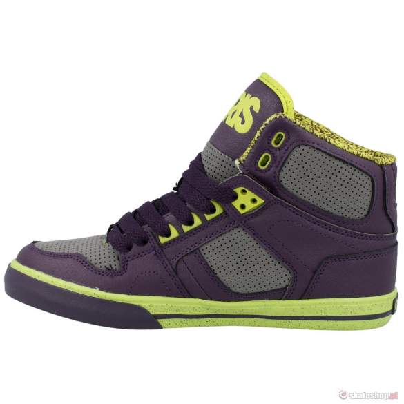 OSIRIS shoes NYC 83 Vulc (purple/lime/chrome)